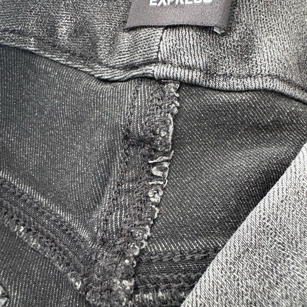 Express Women's Gray Slim Jeans - Picture 7 of 7